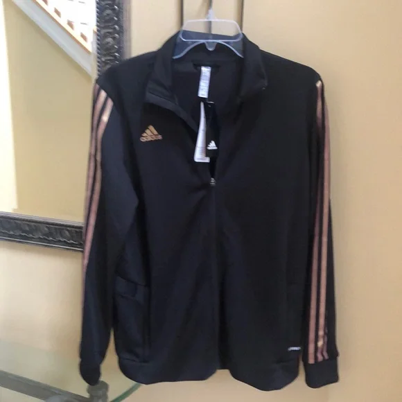adidas Jackets Coats Nwt Adidas Womens Large Athletic